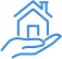 house icon with dollar sign for owners button